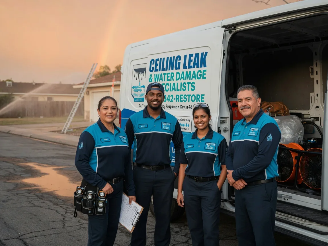 Ceiling Leak Cleanup company in Parris Island, SC